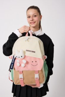 Ayıcıklı Sırt Ve Okul Çantası