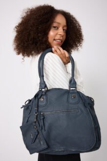 OMUZ YIKAMA DERİ ÇANTA